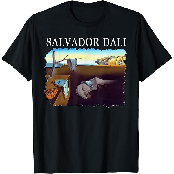 Amazon | ダリ作品 記憶の固執の崩壊Tシャツ・メンズ （TE41204） (M